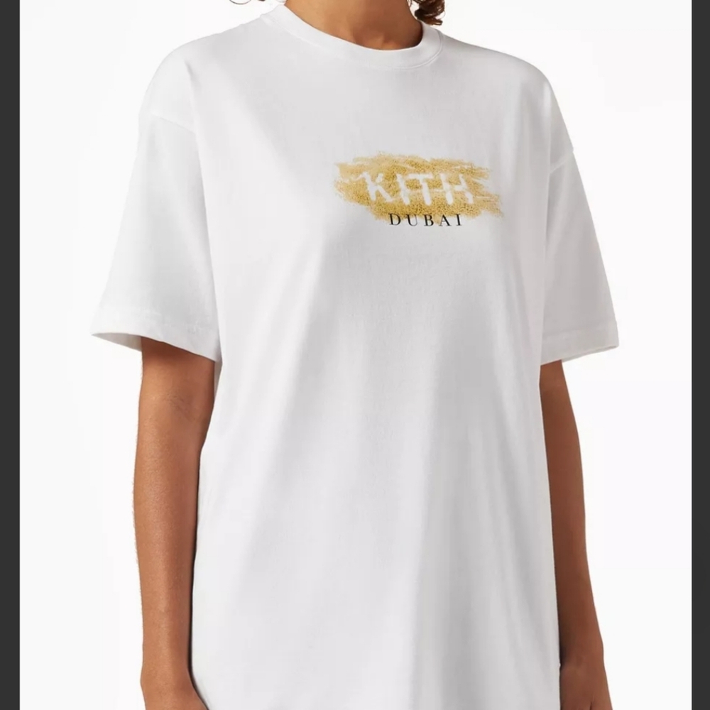 Exclusive KITH Dubai Desert Box T-shirt in Cotton